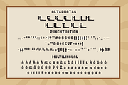 NIKARU | Groovy Retro Font, a Font by twinstd (Thumbnail 10 of 12)