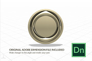 Grommets Mockup, an Object Graphic by IFBdesign (Thumbnail 4 of 5)