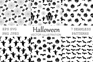 Halloween Pattern. Halloween SVG