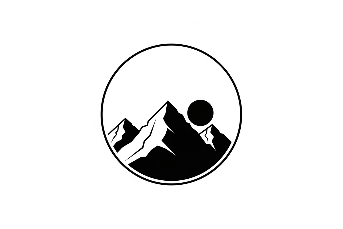 Mountain Sunrise Circle Bundle, an Illustration by Designs_River (Photo 29 of 31)