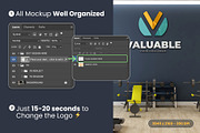 Gym Wall Logo Mockup PSD, a Product Mockup by Ayy (Thumbnail 2 of 24)