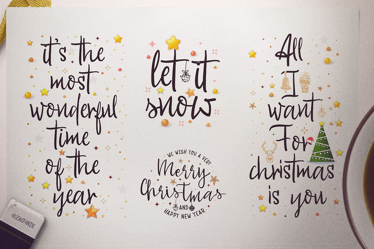 Svetlanka script and bold preview 7