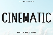 Cinematic, a Script Font by InermediaSTUDIO (Thumbnail 1 of 7)
