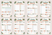 Weekly Focus & Reset Planner, a Stationery Template by Designmela01 (Thumbnail 2 of 5)