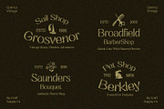 Quency Vintage, a Sans Serif Font by Craft Supply Co. (Thumbnail 6 of 8)