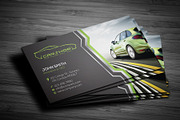 Rent A Car Business Card, a Business Card Template by RQ Designs (Thumbnail 4 of 8)