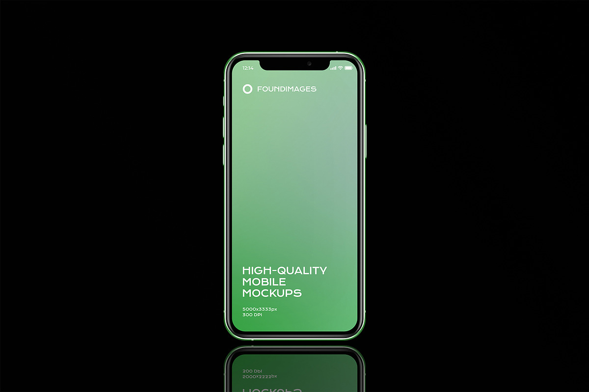 72 iphone device mockup bundle, an iPhone Mockup by FoundImages (Photo 50 of 84)