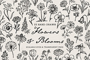 Spring Floral Doodle Line Art Bundle, an Object Illustration by The October Creative (Thumbnail 3 of 13)