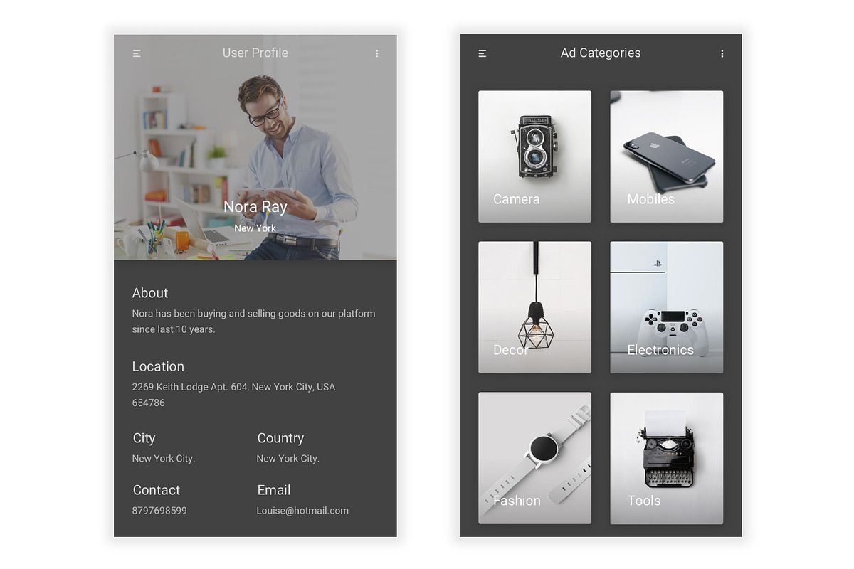 Sauda - Buy, Sell & Trade UI Kit, an UI Kit Template by themelove (Photo 15 of 16)
