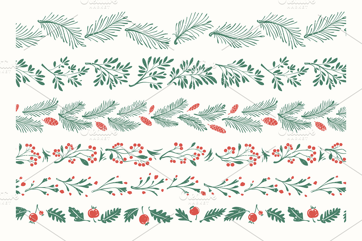 Fine Christmas Hand-drawn Clip-art, a Decorative Illustration by Adiemus (Photo 5 of 10)