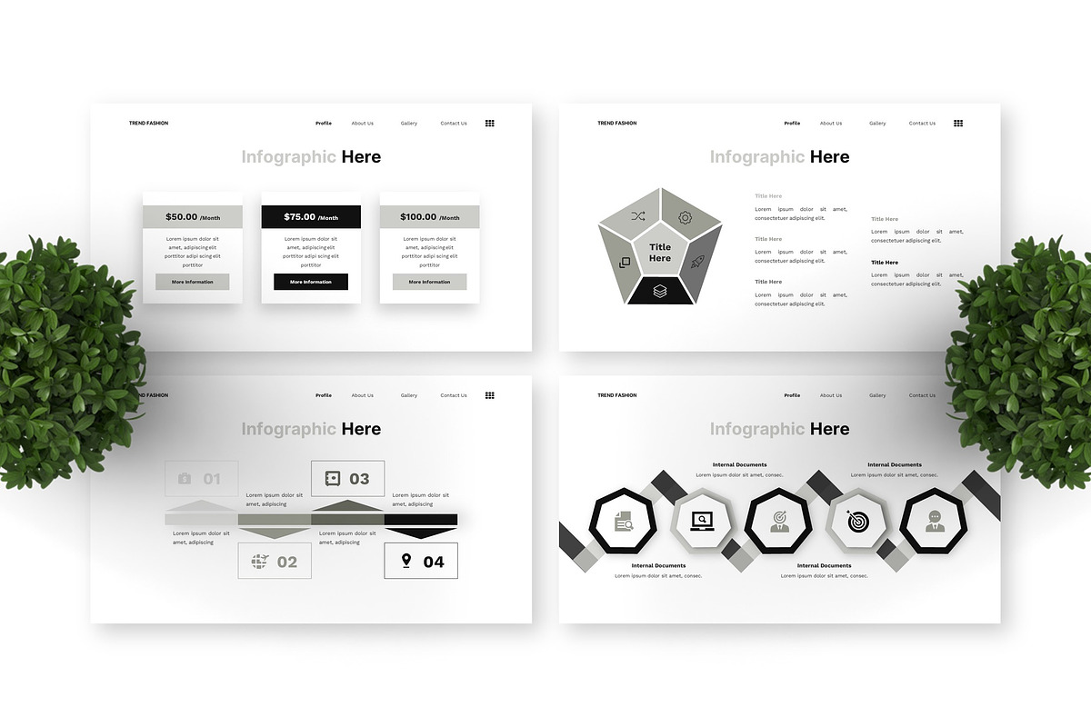 Trend Fashion - Fashion Google Slide, a Presentation Template by Deepslide Studio (Photo 3 of 6)