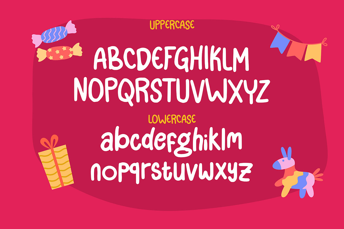 Humblejoy - Playful Display Font, a Sans Serif Font by Aksapix Studio (Photo 2 of 5)