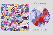 Summer is bright vector set patterns, a Pattern Graphic by FleurArt (Thumbnail 5 of 11)