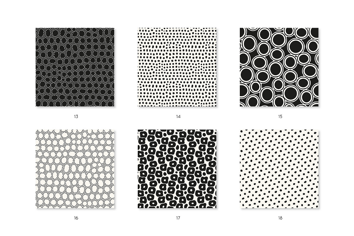 Rings. Seamless Pattern Set, a Pattern Graphic by Curly_Pat (Photo 5 of 6)