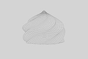 Cream swirl High quality 3d model, an Object 3D Model by fahad121 (Thumbnail 4 of 6)