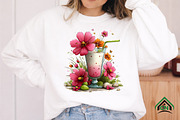 Whimsical Tropical Drink Clipart, an Illustration by Craft Nest (Thumbnail 7 of 12)