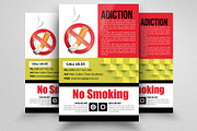 Say No to Smoking Flyer Template Ad, a Flyer Template by Business Flyers (Thumbnail 1 of 3)