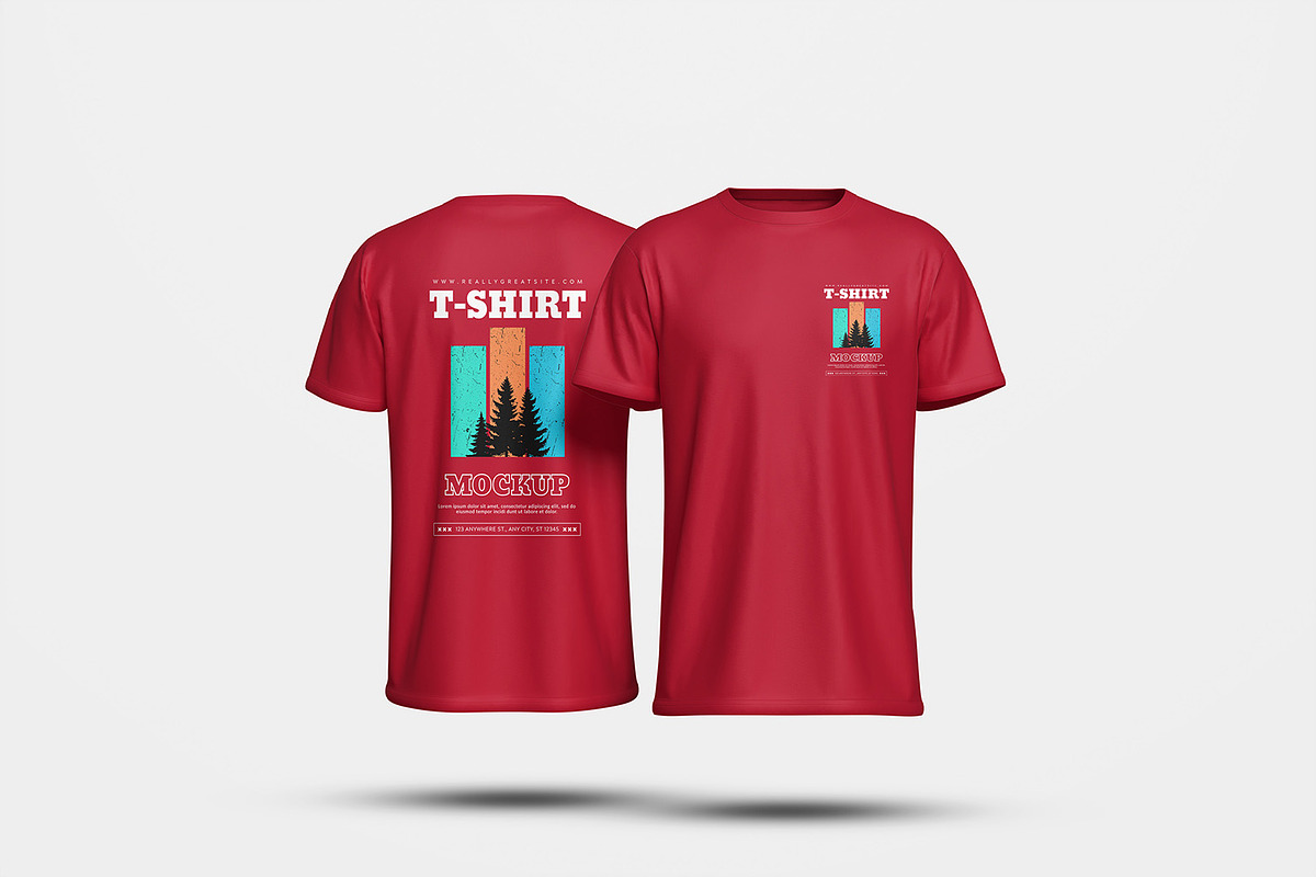 T-Shirt Mockup, a Shirt Mockup by mahremdesign (Photo 4 of 5)
