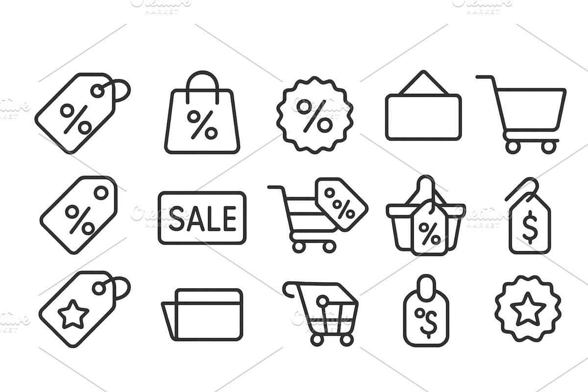 Vector illustration of shopping, an Illustration by ZinetroN