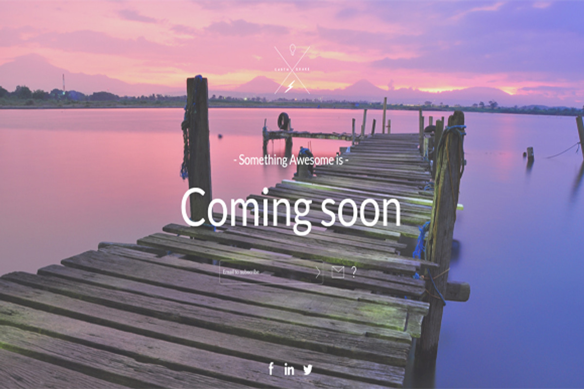 Dreams Coming Soon Template, a Landing Page Template by earthquake (Photo 3 of 4)