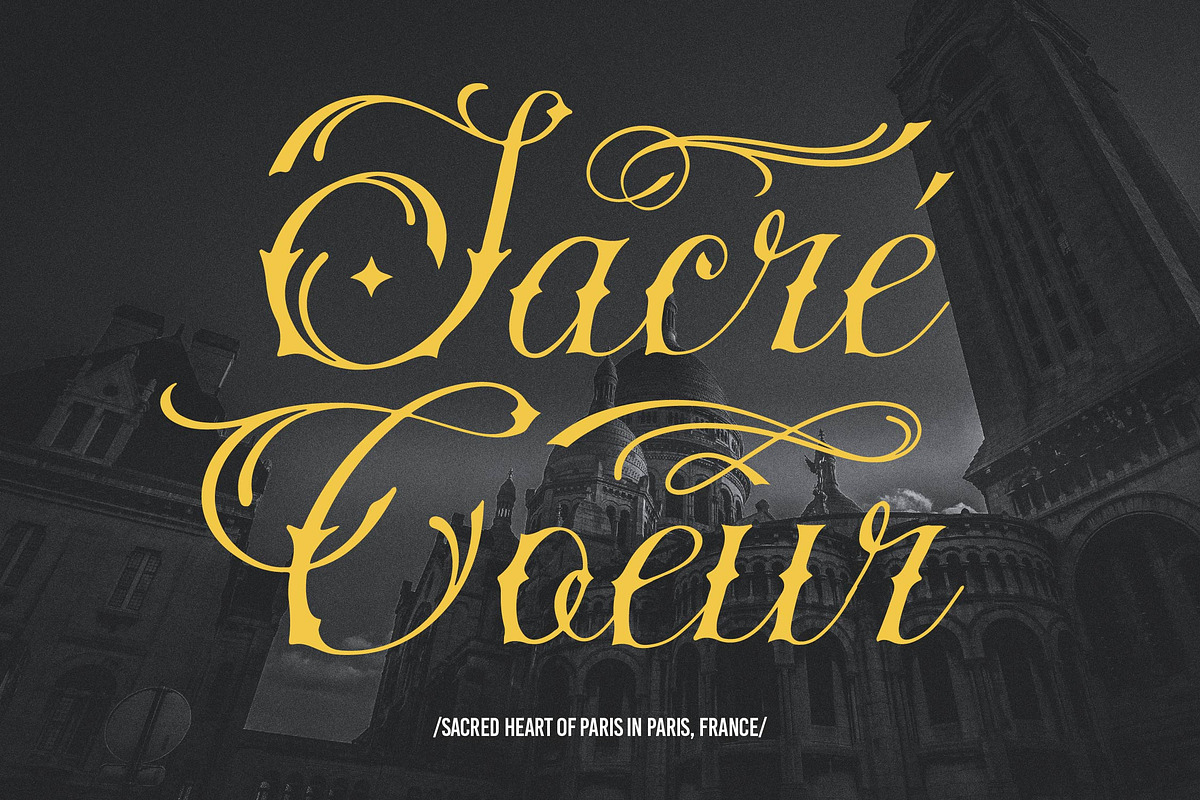 Nefaryth | Tattoo Font, a Script Font by Denustudios (Photo 2 of 14)