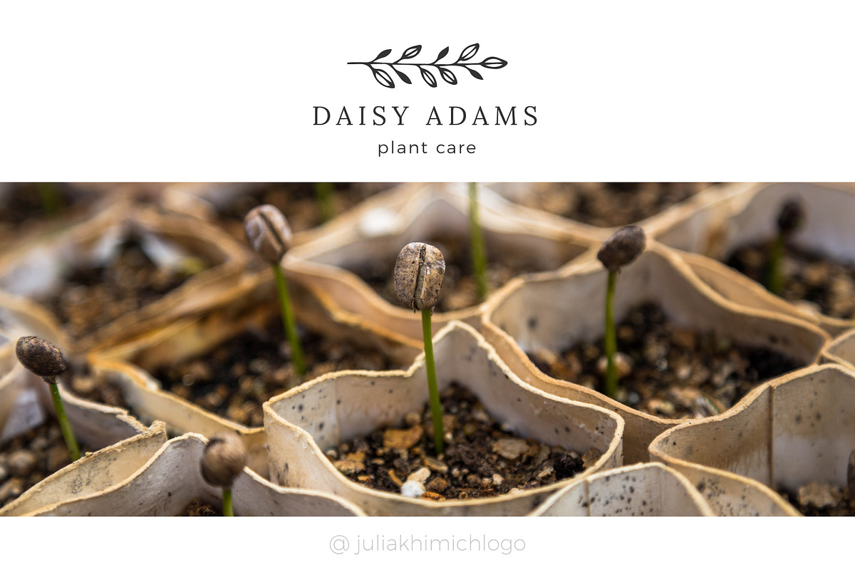 Logo Pack Volume 10. Garden, a Branding & Logo Template by Mint Air Studio (Photo 9 of 21)
