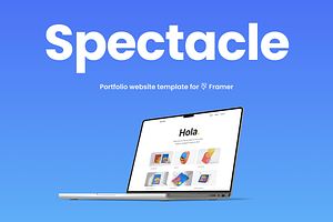 Spectacle Framer Portfolio Website