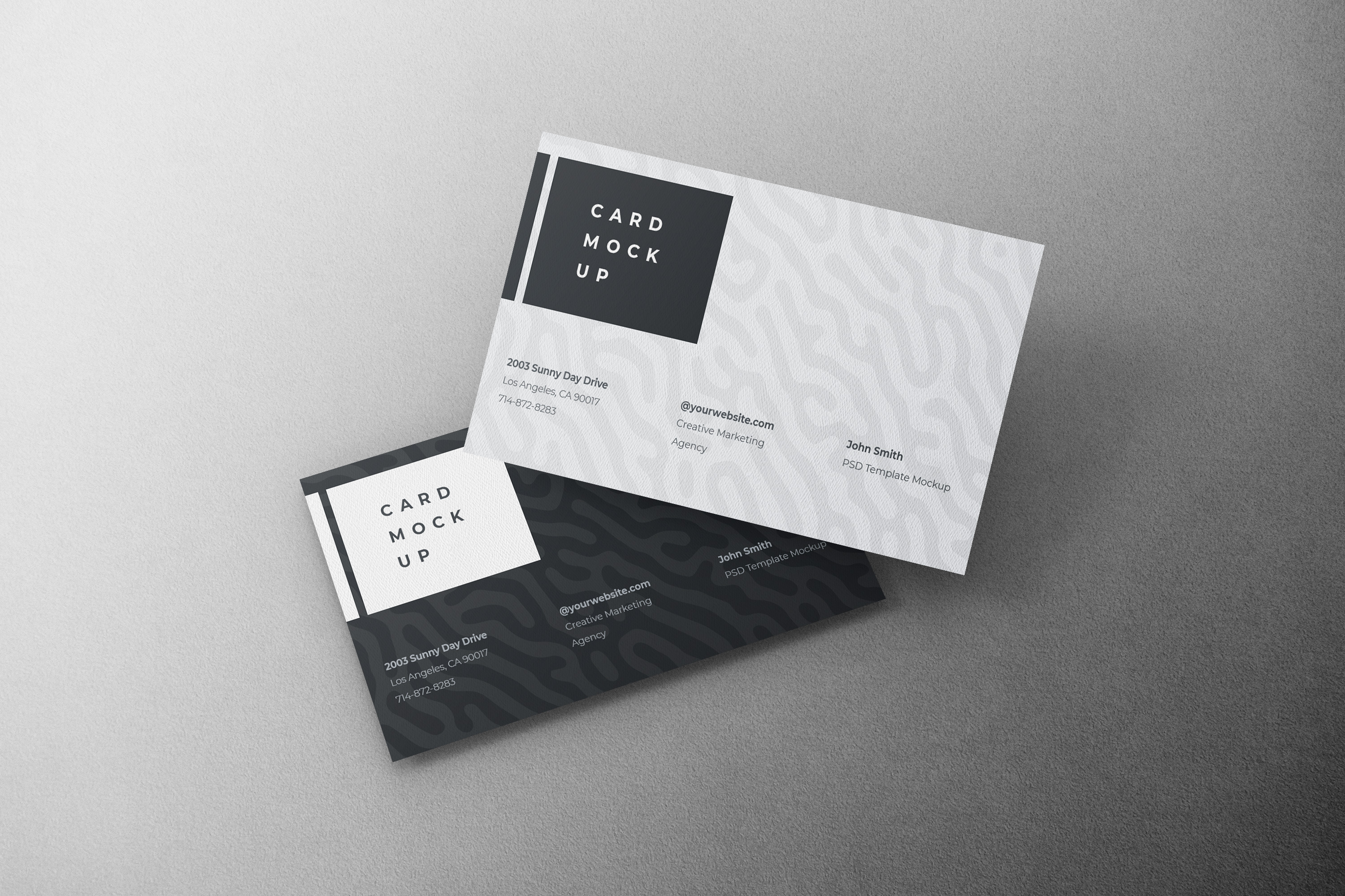 Business Card Mockup, a Print Template by ExplicitConcepts