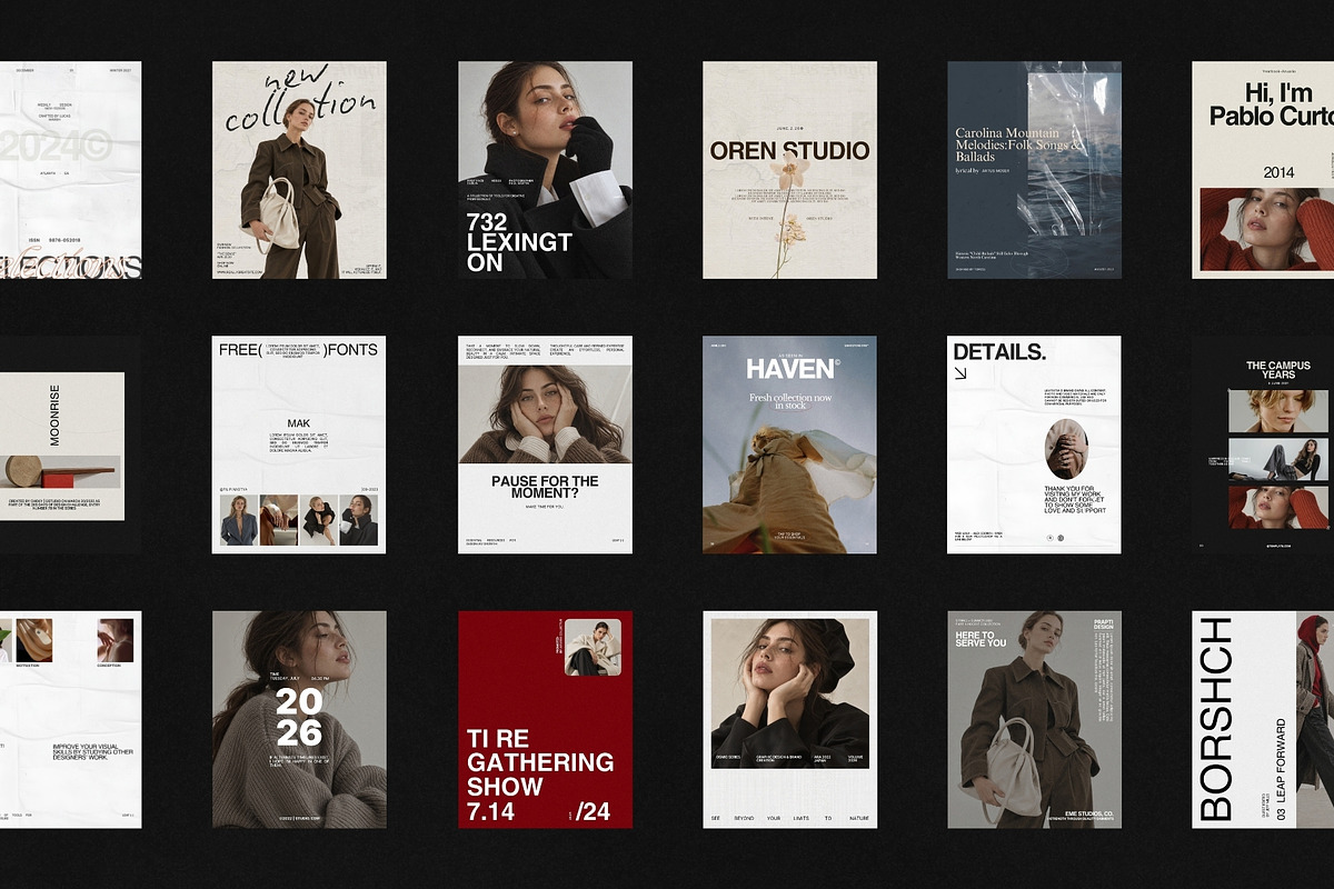OREN | Instagram Post Bundle, a Social Media Template by Prapti Design (Photo 10 of 10)
