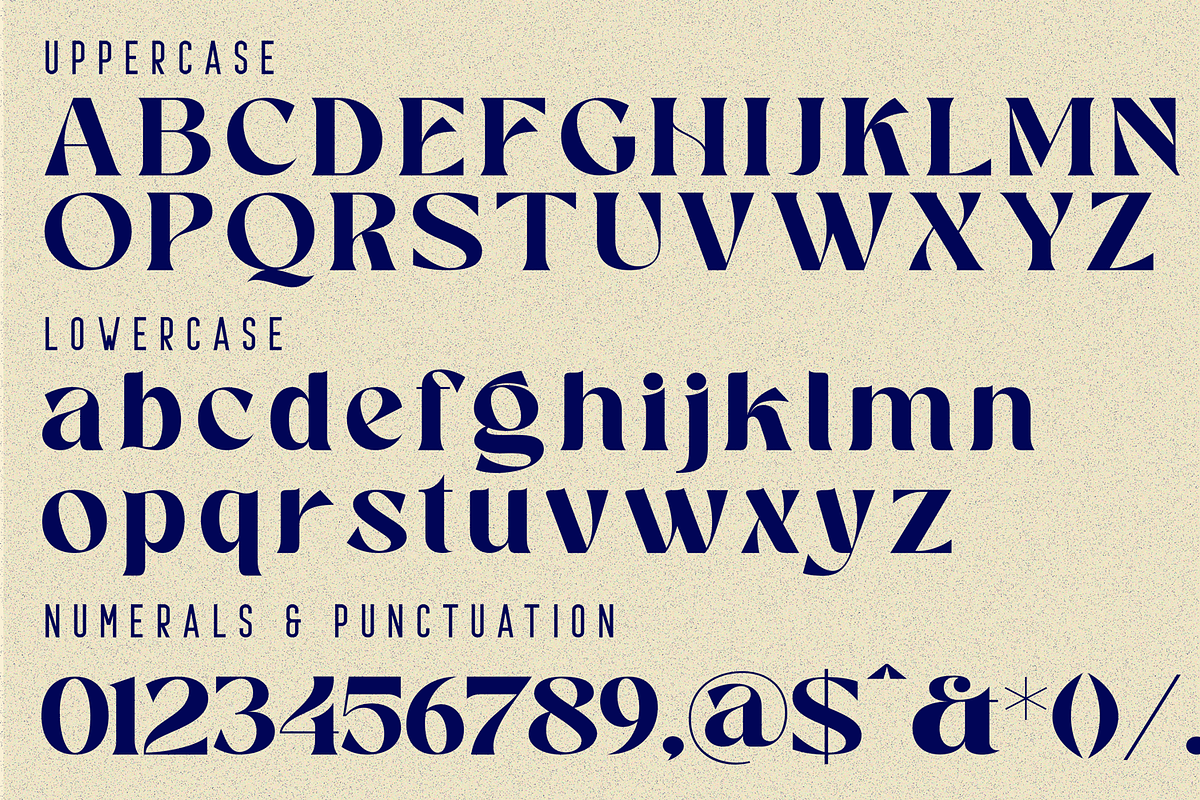 Material Lettering - Luxury Serif, a Serif Font by 177Studio (Photo 7 of 9)