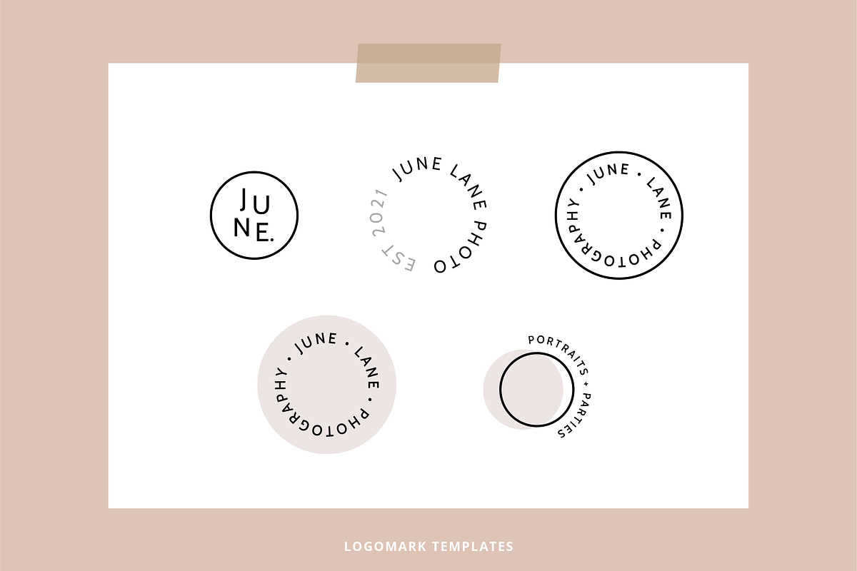 Photography Logo | Canva, a Branding & Logo Template by Erin Cassidy (Photo 3 of 13)