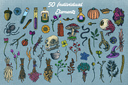 Apothecary Doodles, an Illustration by Soir Creative (Thumbnail 6 of 7)