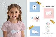 Nordic Animal Illustration, Patterns, an Animal Illustration by danceyourlife (Thumbnail 2 of 9)