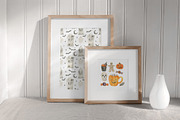 Cozy Halloween watercolor collection, a Seasonal Illustration by LiChu Art (Thumbnail 4 of 28)