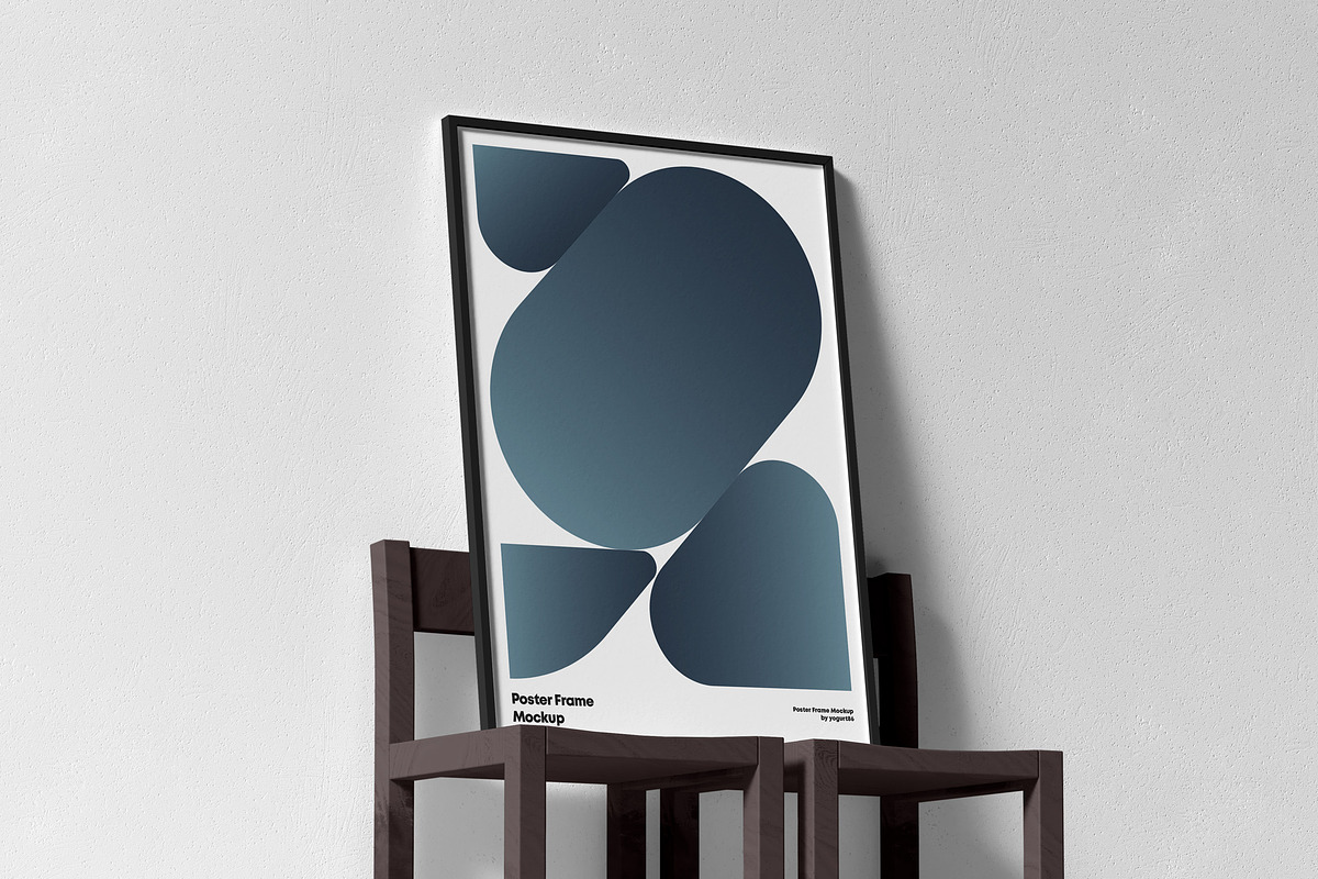 Poster Frame Mock-up, a Product Mockup by Yogurt86 (Photo 6 of 16)