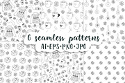 Winter Set, a Decorative Illustration by Marina Demidova (Thumbnail 3 of 7)