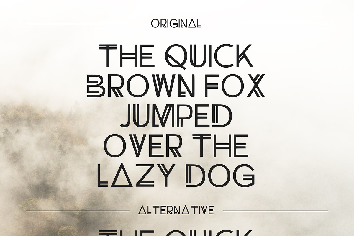 Myrkheim - A Norse Inspired Typeface preview 4