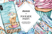 Summer Planner Cliparts, an Illustration by Phantasia Design (Thumbnail 1 of 3)