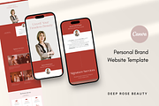 Bridal Stylist Digital Business Card, a Landing Page Template by batang (Thumbnail 1 of 5)