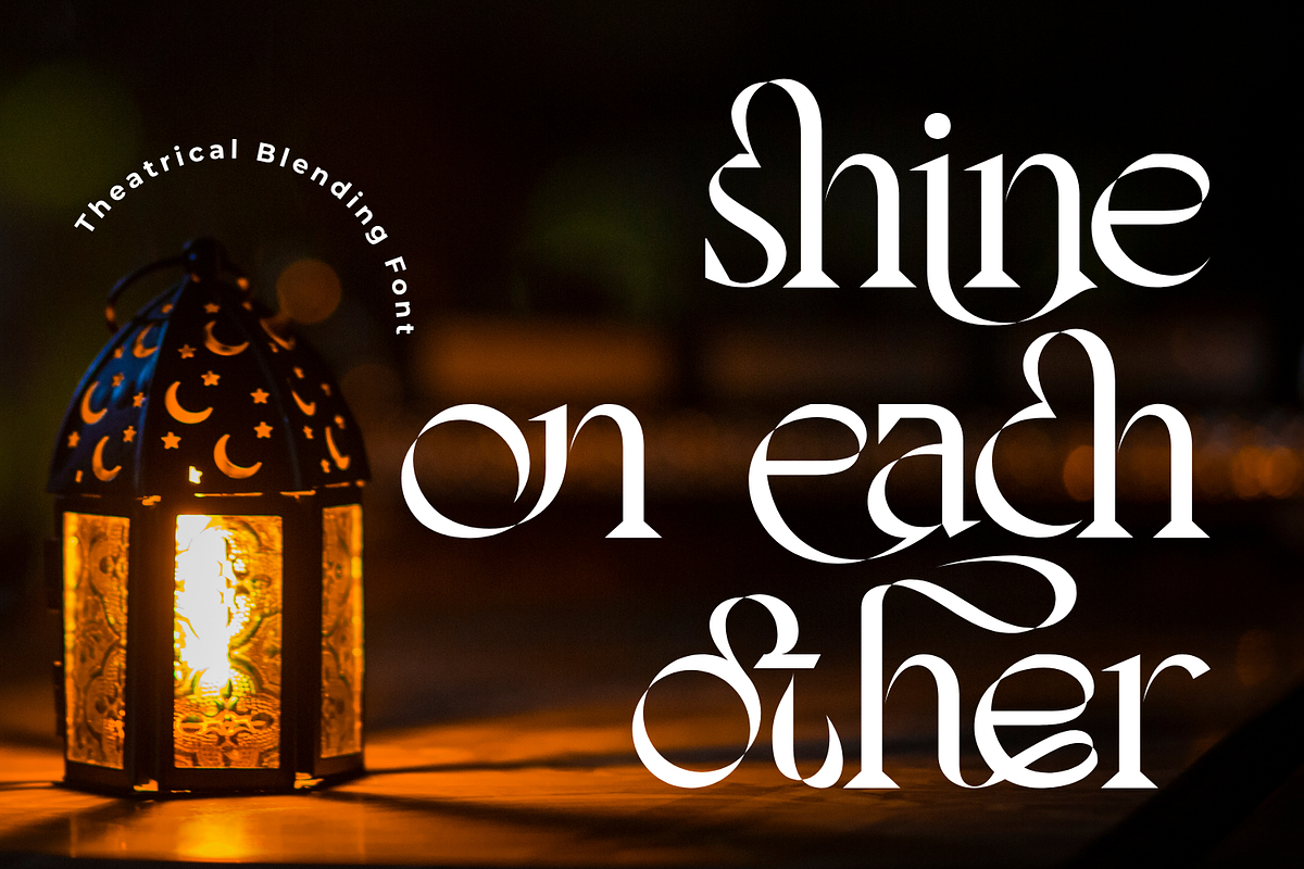Theatrical Blending - Elegant Font, a Serif Font by 177Studio (Photo 5 of 8)