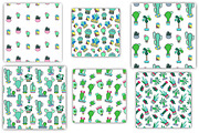 Cactus & Succulents Vector Clipart, a Decorative Illustration by RabbitAndPencil (Thumbnail 3 of 4)