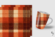 Luxury Autumn Plaid Seamless Pattern, a Pattern Graphic by Creative Store (Thumbnail 3 of 5)