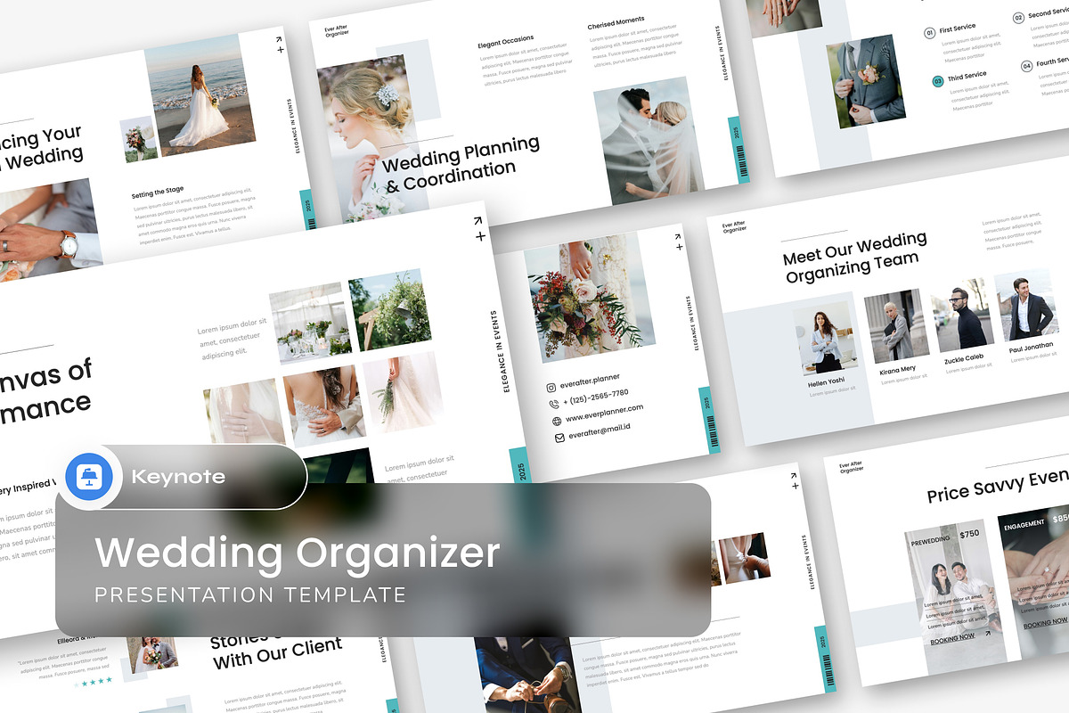 Wedding Organizer Keynote, a Presentation Template by Antstheme (Photo 1 of 2)