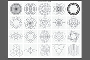 20 Geometric Shapes, an Illustration by Flavor Graphics (Thumbnail 3 of 3)
