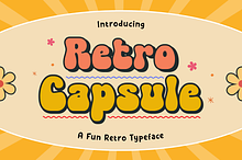Retro Capsule - Retro Font
