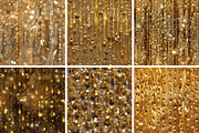 Gold Dripping Glitter Patterns, a Pattern Graphic by PrintablesByFranklyn (Thumbnail 3 of 4)