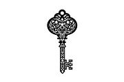 Ornamental Vintage Key SVG Bundle, an Illustration by Gaye Art (Thumbnail 22 of 31)