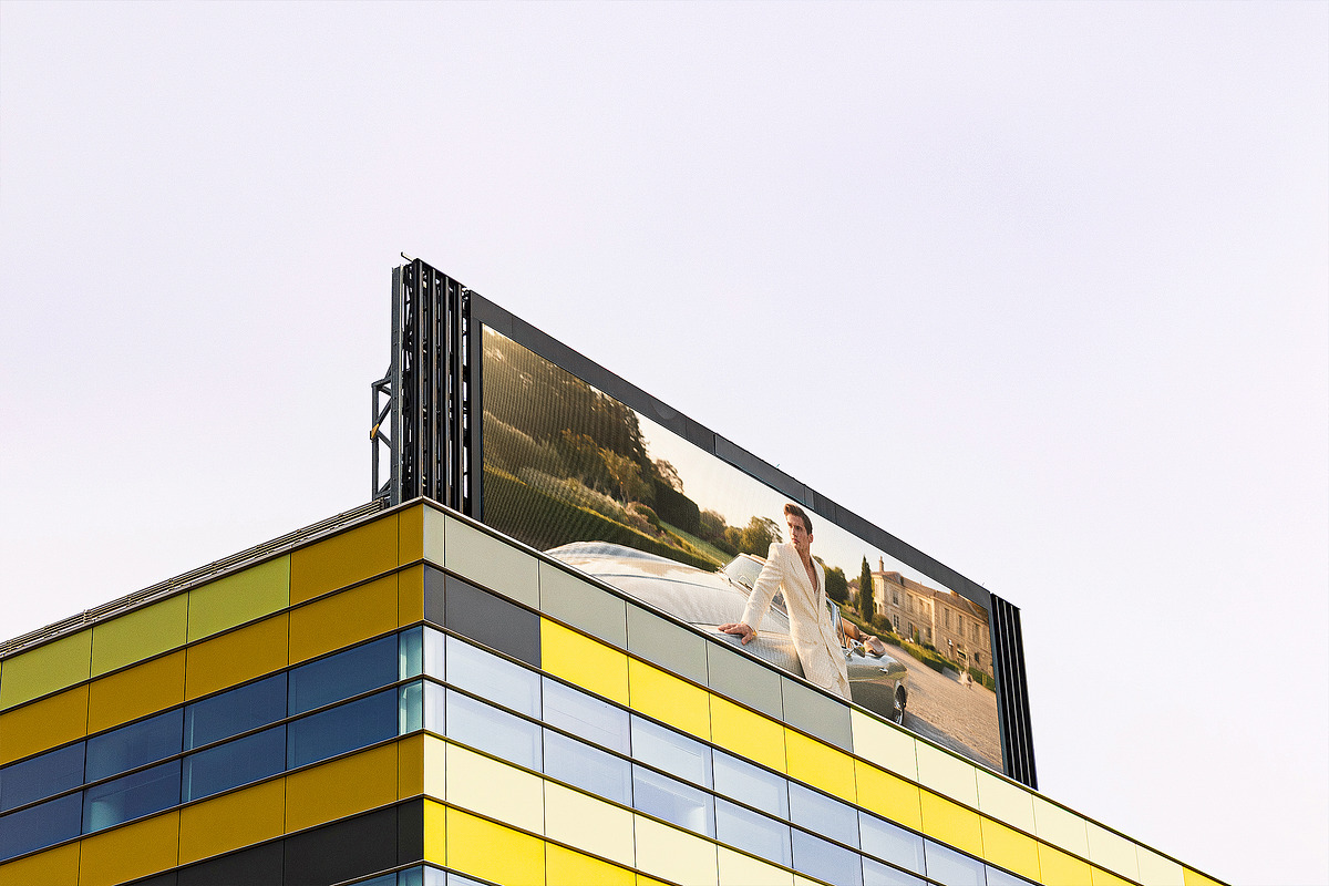 Building Billboard LED Screen Mockup, an Advertising Mockup by smishura (Photo 3 of 3)