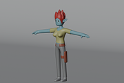 Space Soldier Character 3D Model, a Characters & Person 3D Model by Dudukbersama (Thumbnail 2 of 2)