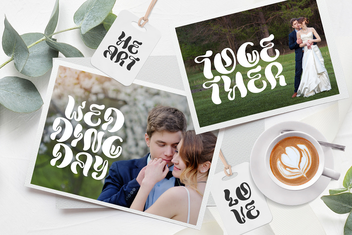 Round Hand Drawn Display liquid Font, a Sans Serif Font by Happy Letters (Photo 4 of 12)